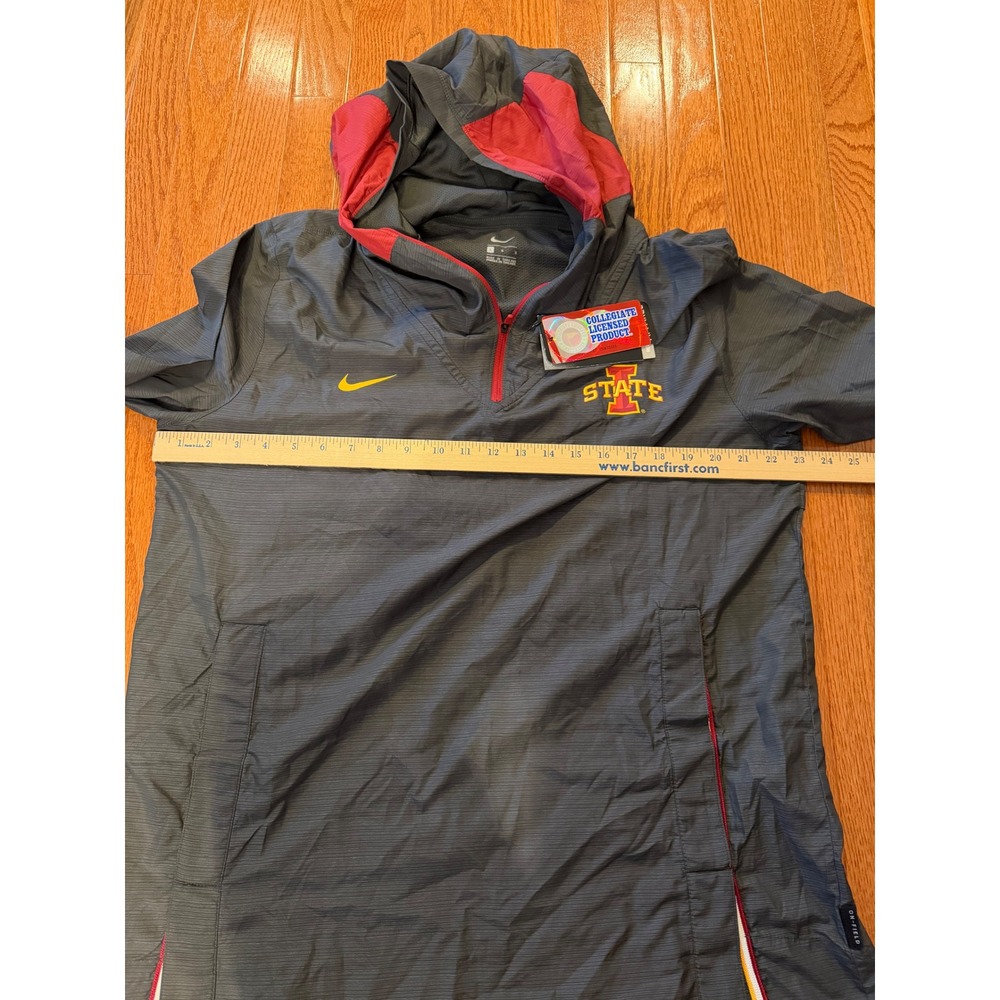 Nike Iowa State Cyclones NCAA Pullover Windbreaker Jacket - Mens Large - Picture 8 of 12